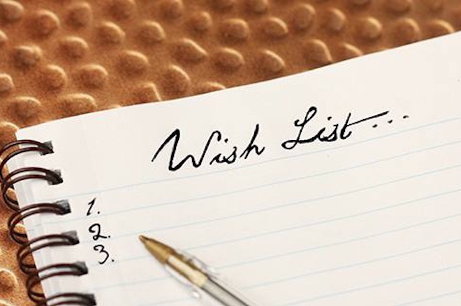 Dating Wish List